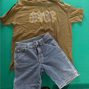 Shirt Xs junior and jorts 8